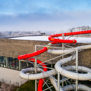 2017-12-19 aerofotografia aqa europa geotermia lidzbark lotnicze mazurskie mazury park poland spirala szron termy warmia warminski warminskie warminsko wodny woj. warm-maz wojciech wojcik www.fotowojcik.pl z lotu ptaka zima zjezdzalnia  2017121910